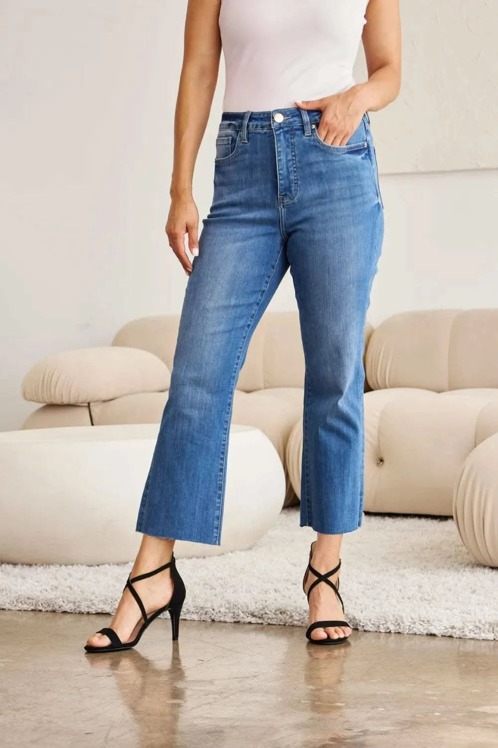 RFM Mini Mia Full Size Tummy Control High Waist Jeans in - photo