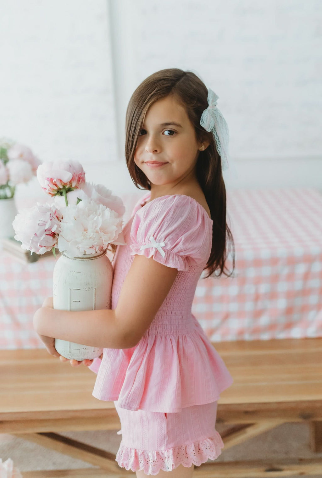 Cotton Candy Pink Short Set in - Outfit Sets photo
