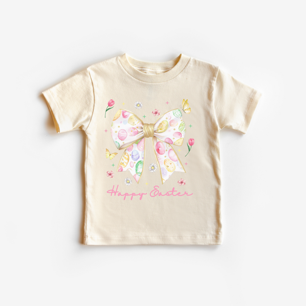 Happy Easter Coquette Bow in - photo