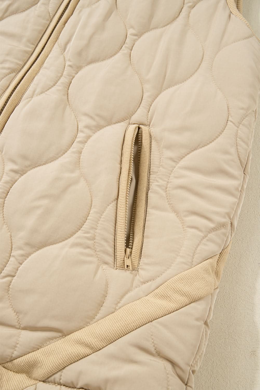 Sofia Padded Casual Winter Jacket in - Vests photo