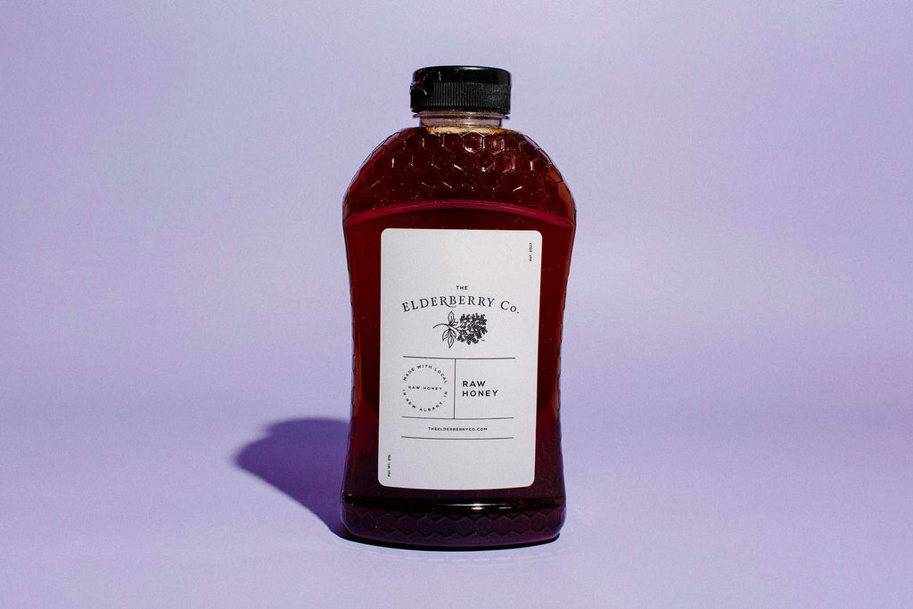 The Elderberry Co. Raw Honey - 2 Pounds in - photo
