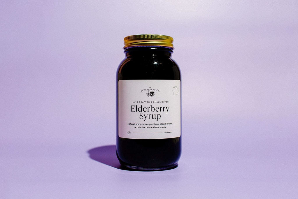 The Elderberry Co. Elderberry Syrup in 32 ounce - Health & Beauty photo