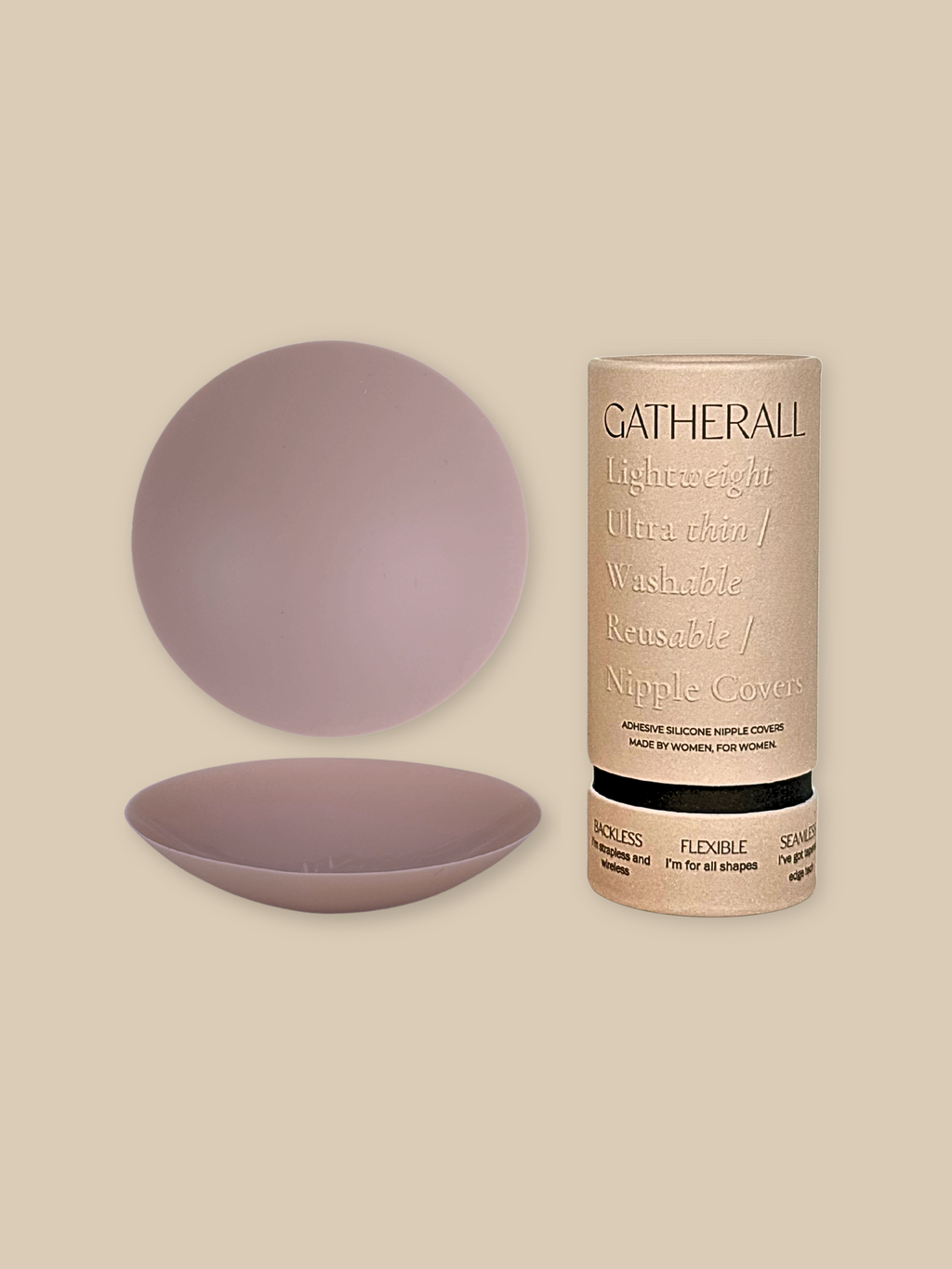 Gatherall Nipple Covers in Latte - Nipple Covers photo