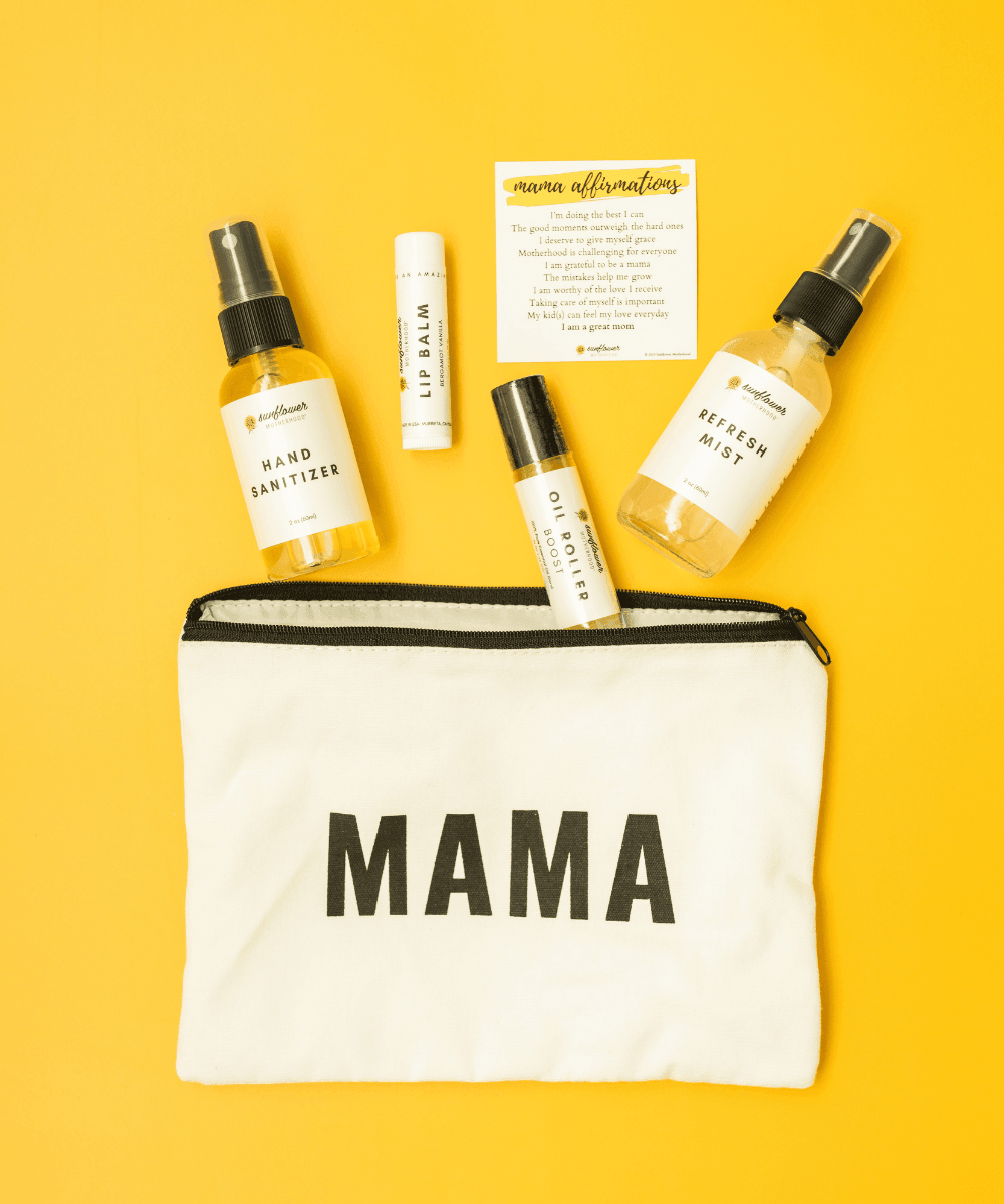 Self Care Mama Pouch Bundle in - Bath & Body Gift Set photo