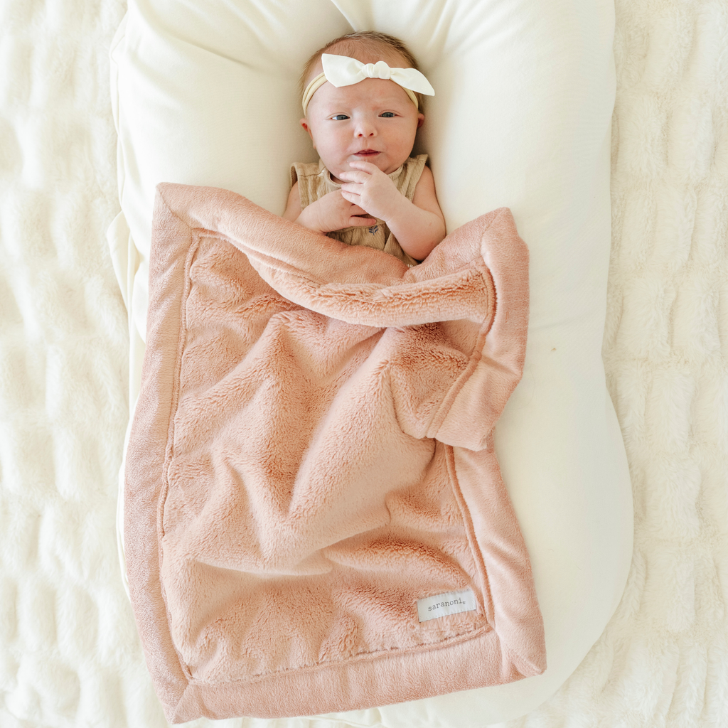 Saranoni Lush Mini Blankets in Blossom - photo