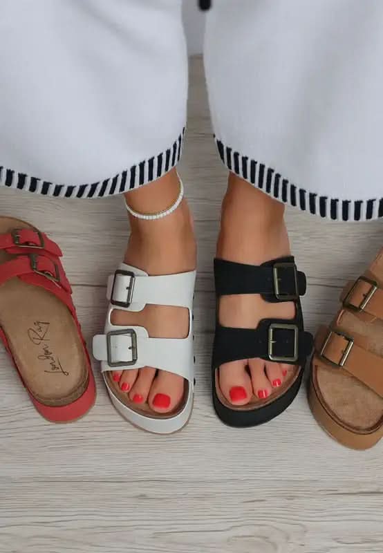 Impala Studded Faux Leather Slip Ons in - photo