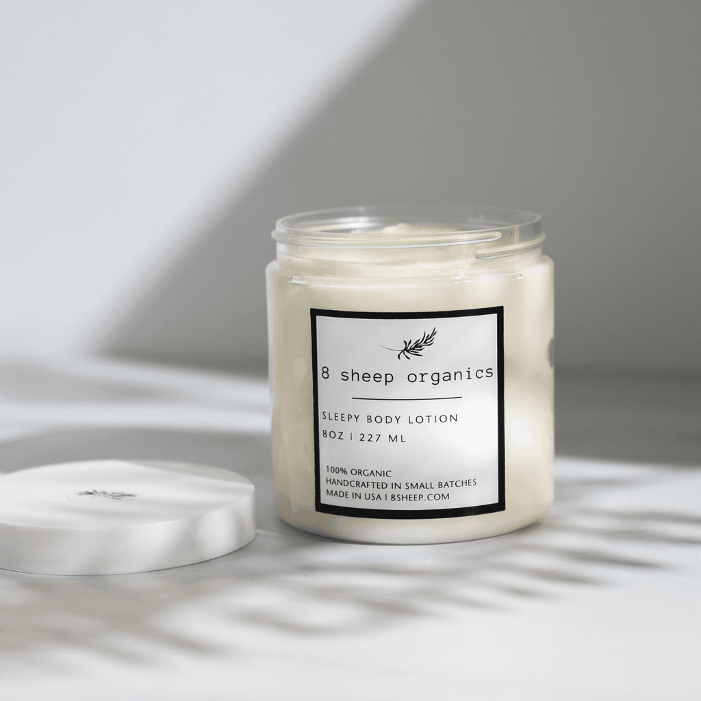 8 Sheep Organics Sleepy Body Lotion for Seniors 60+ in 8 oz - photo