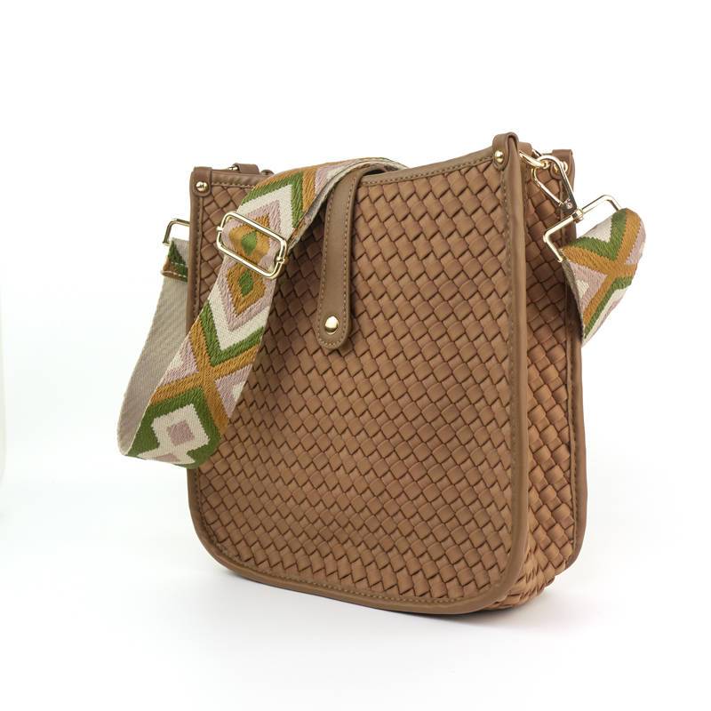 Lea Woven Courier | Choose Your Strap in - Bags photo