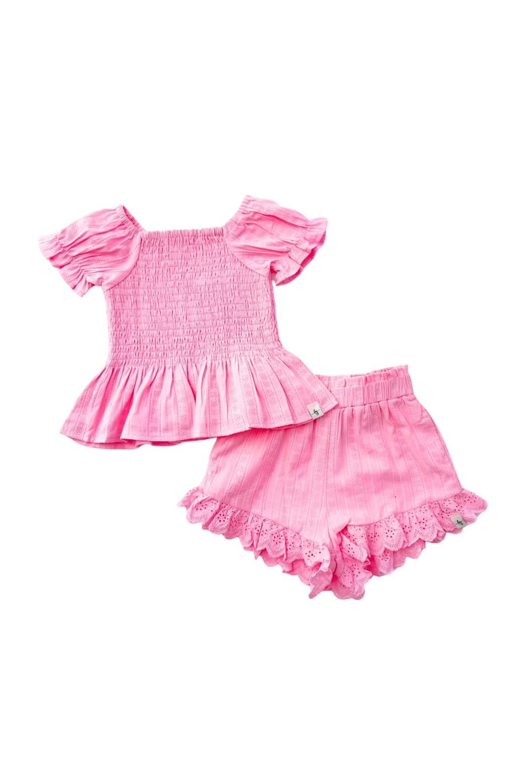Cotton Candy Pink Short Set in - Outfit Sets photo