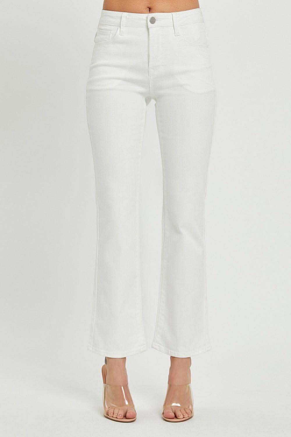 RISEN Full Size Mid Rise Jeans with Pockets in - Jeans photo