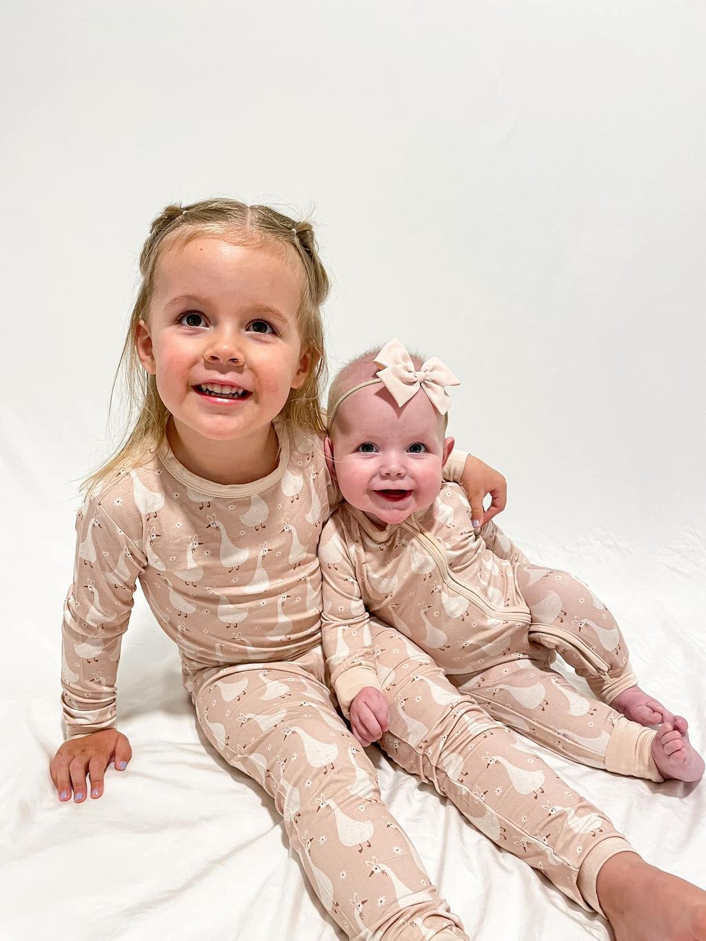 Silly Goose on the Loose 2pc Bamboo Pajamas in - photo