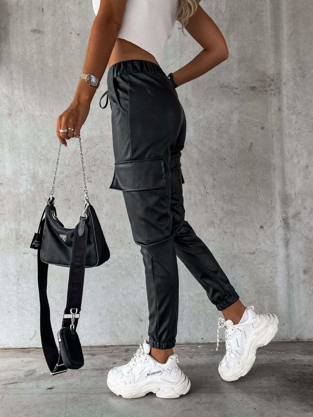 Drawstring Pants with Pockets - SwagglyLife Home & Fashion