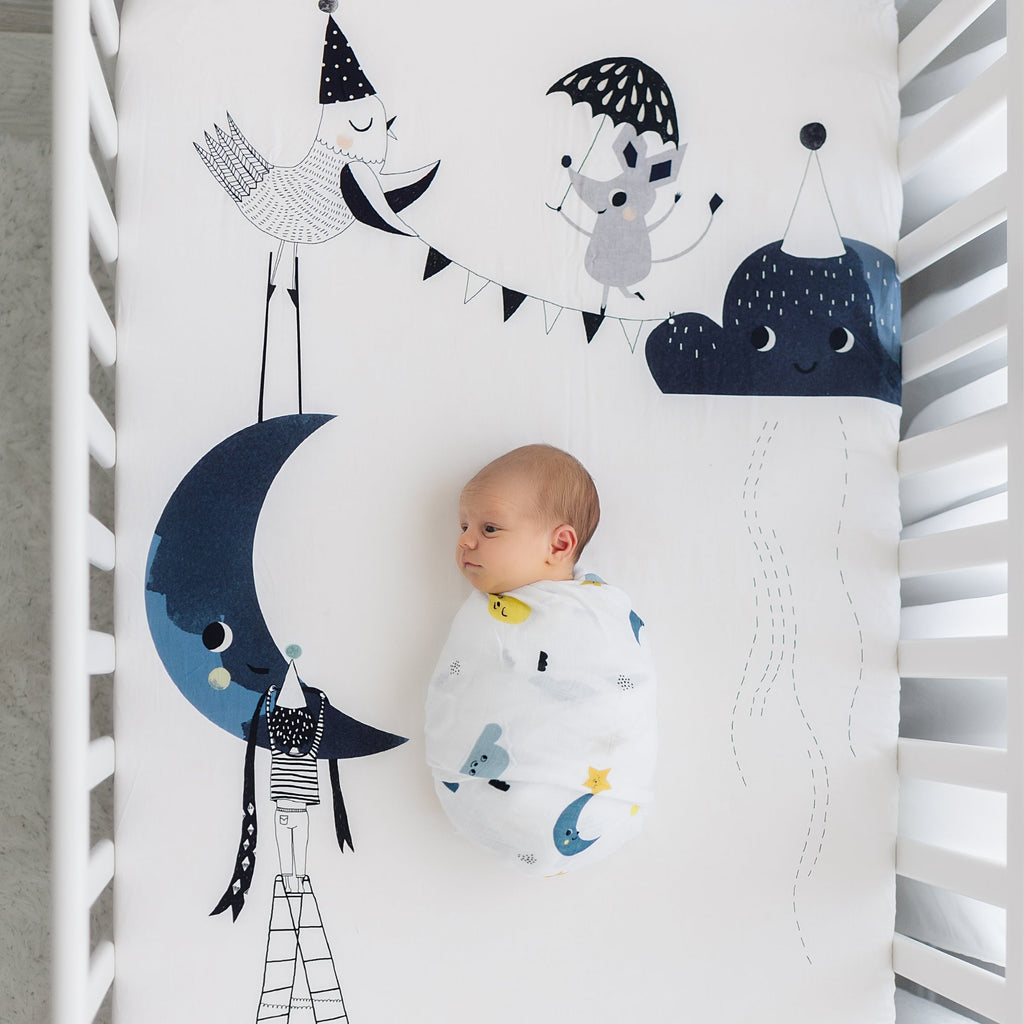 Moon & Stars Swaddle 3-Pack in - Swaddle photo