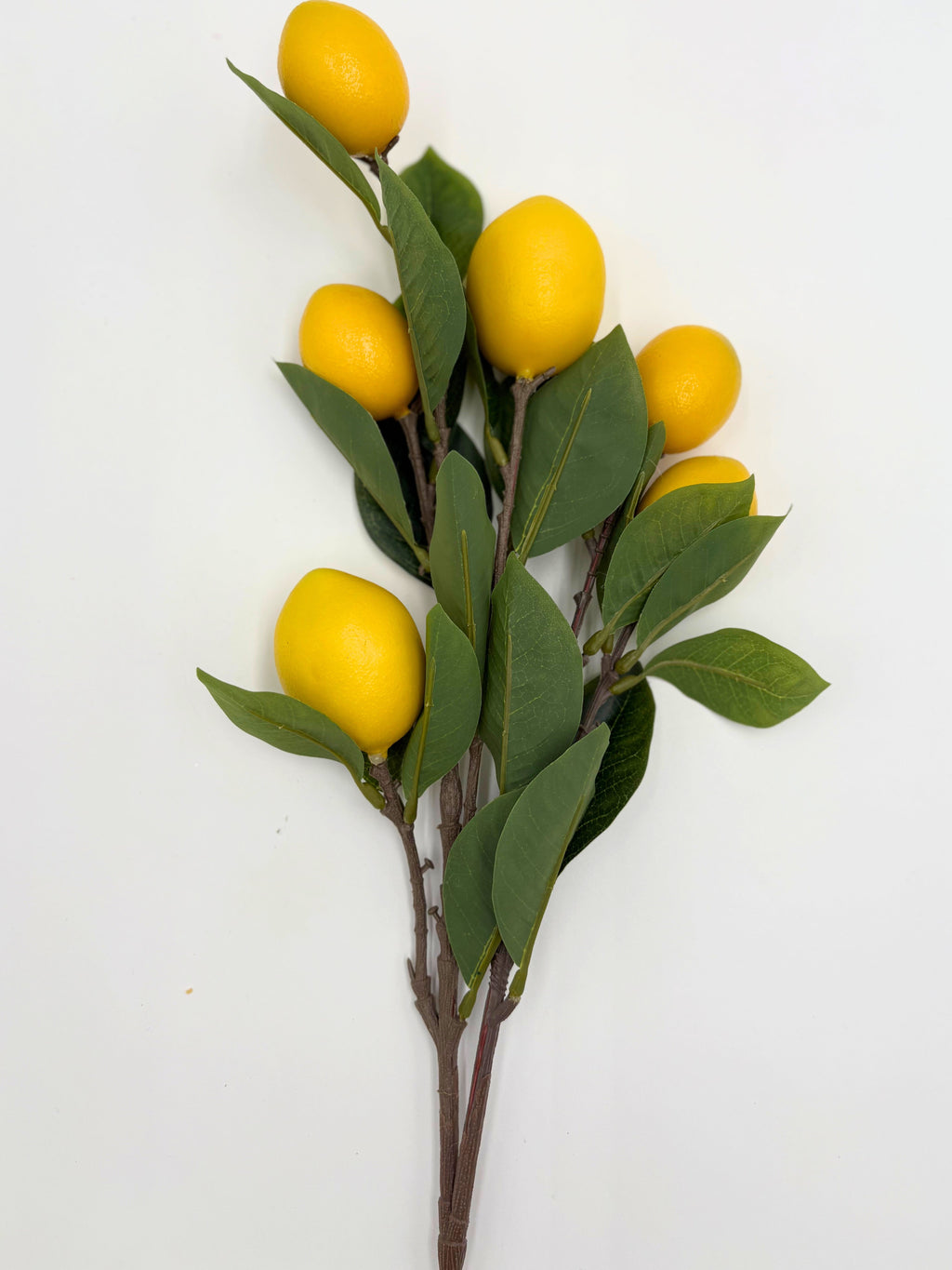 Artificial Lemon Stems - Bundle of 3 in - Florals photo