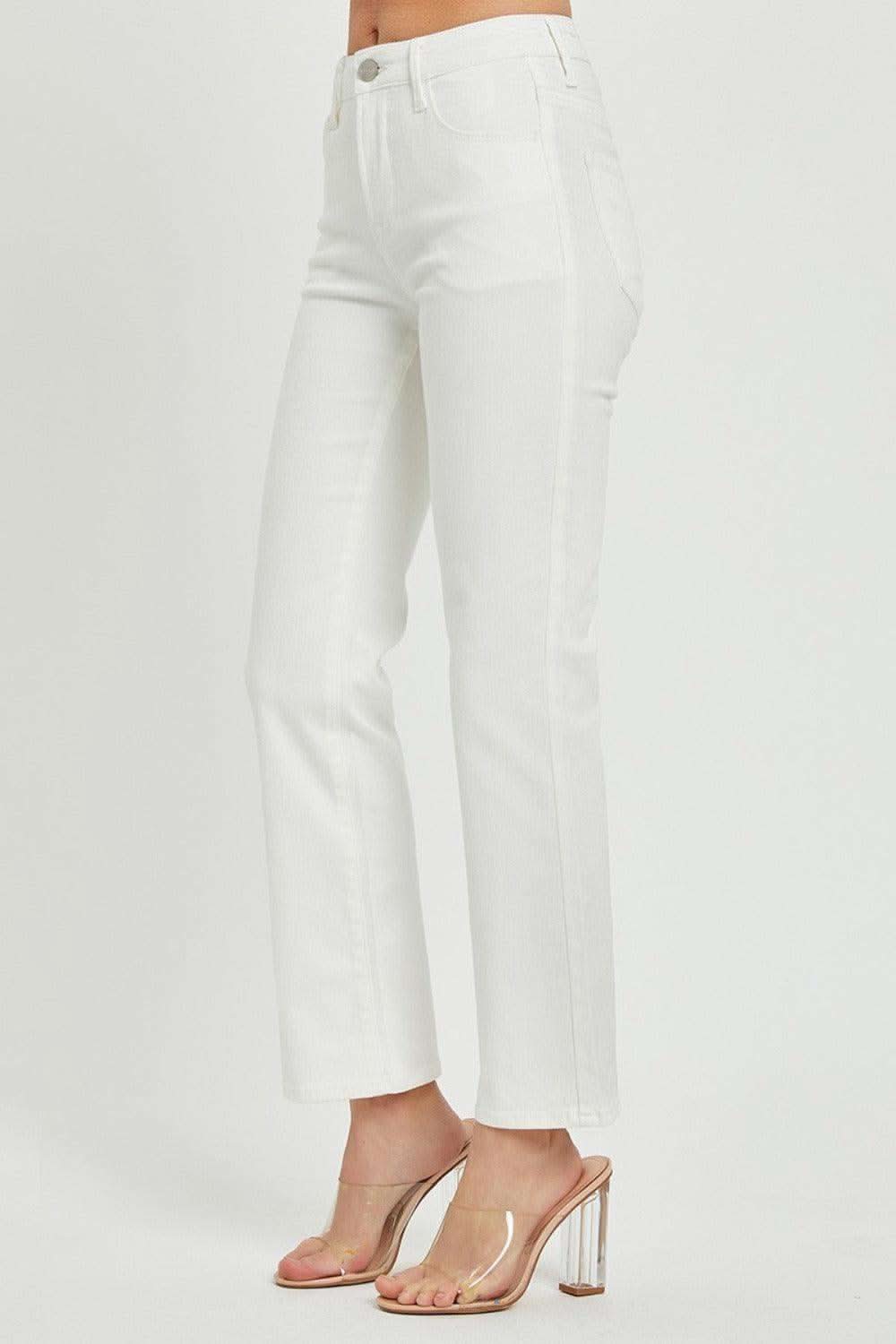RISEN Full Size Mid Rise Jeans with Pockets in - Jeans photo