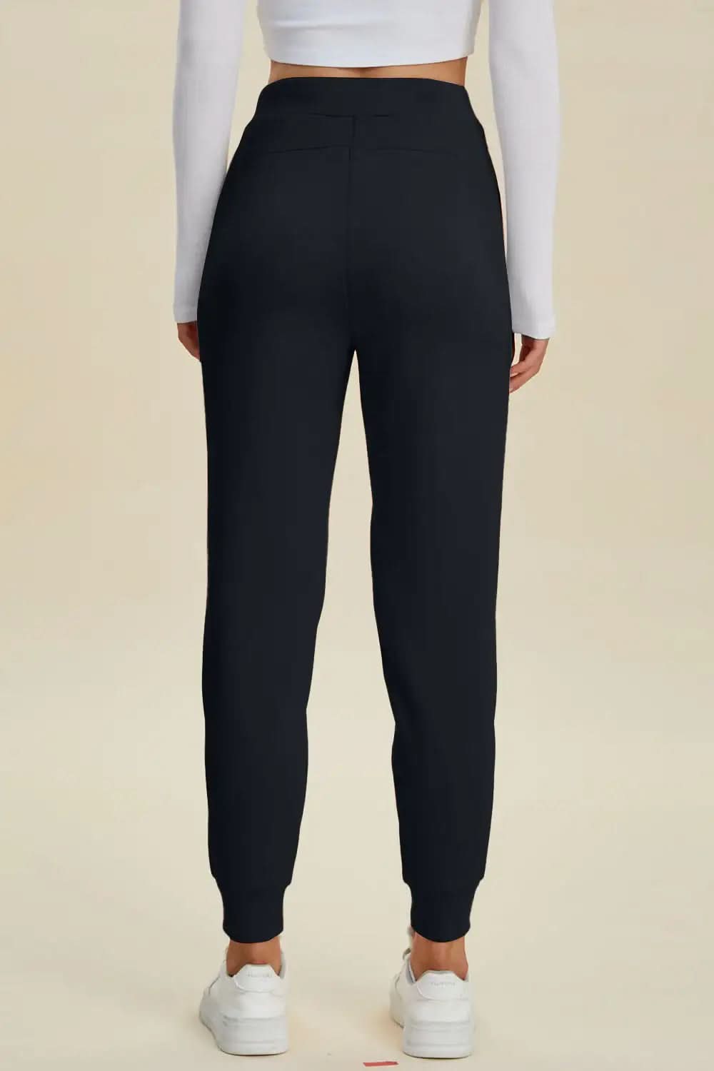 Basic Bae Full Size Air Scuba Drawstring High Waist Joggers in - Bottoms photo