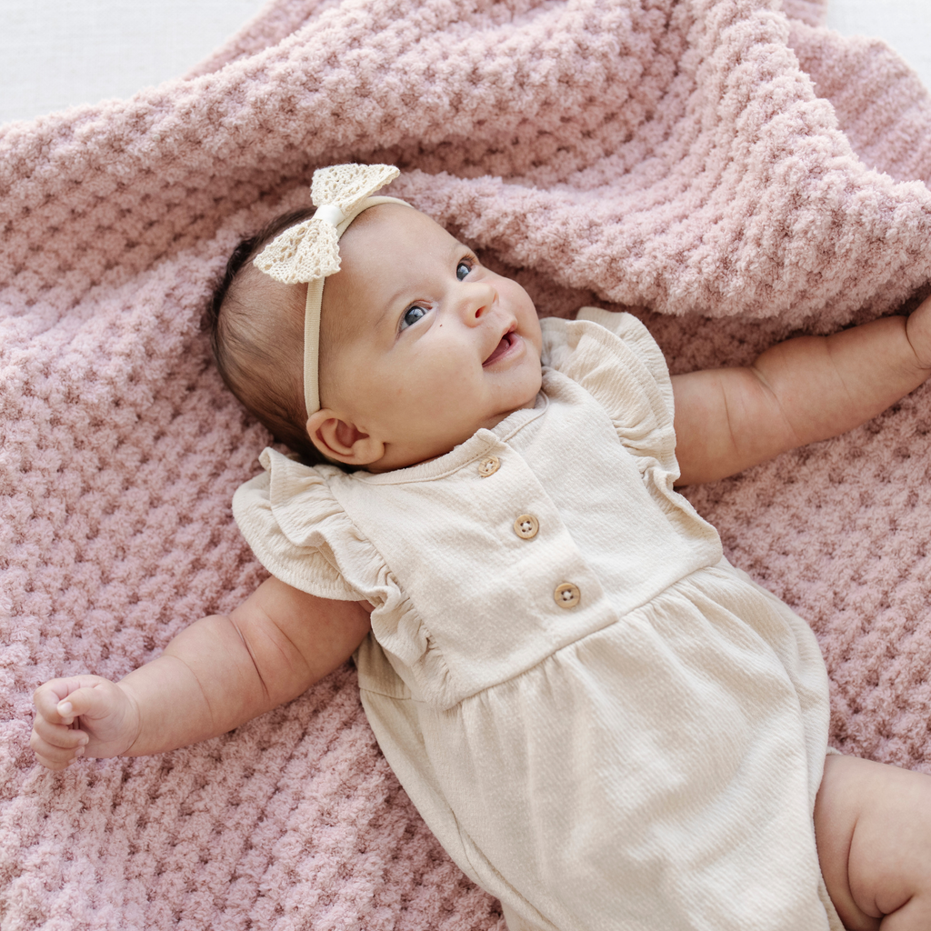 Saranoni Waffle Knit Receiving Blankets in - photo