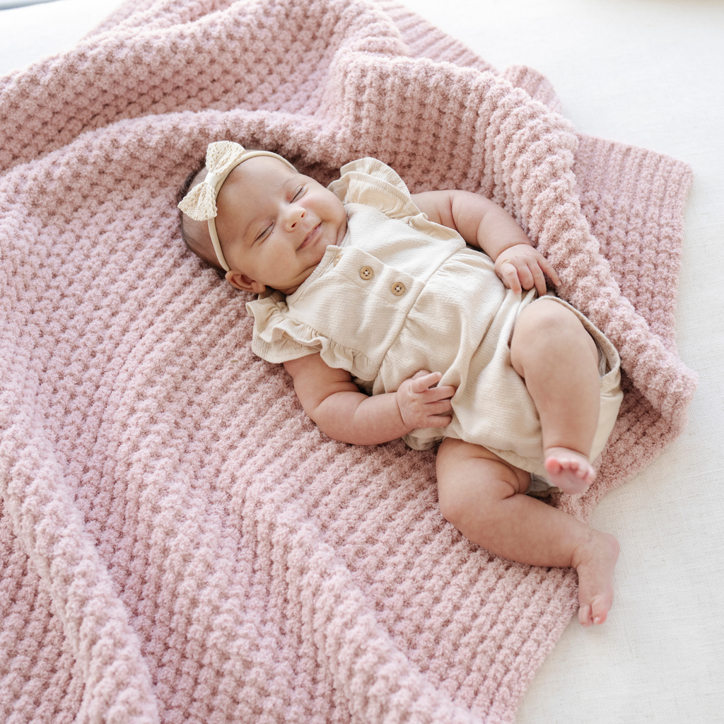 Saranoni Waffle Knit Receiving Blankets in - photo