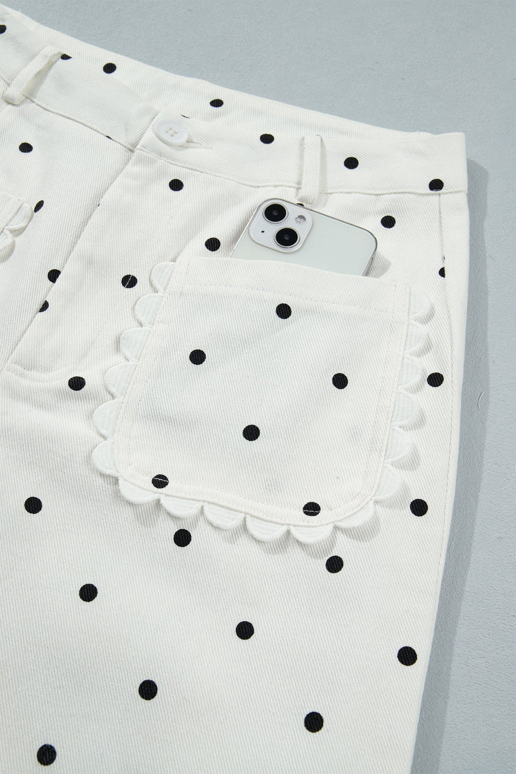 Whitley Patch Cotton Shift Pants in - Pants & Culotte photo