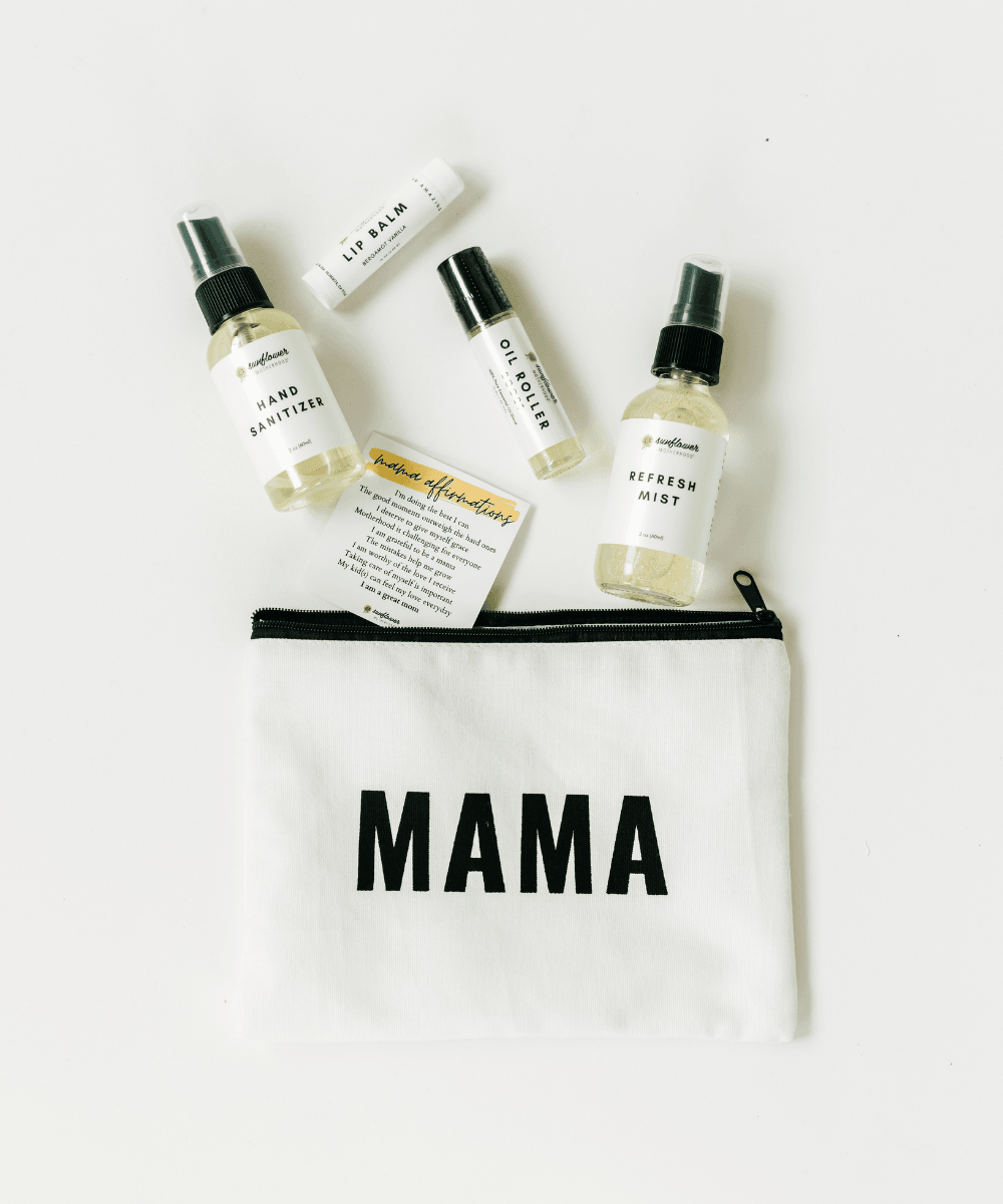 Self Care Mama Pouch Bundle in - Bath & Body Gift Set photo