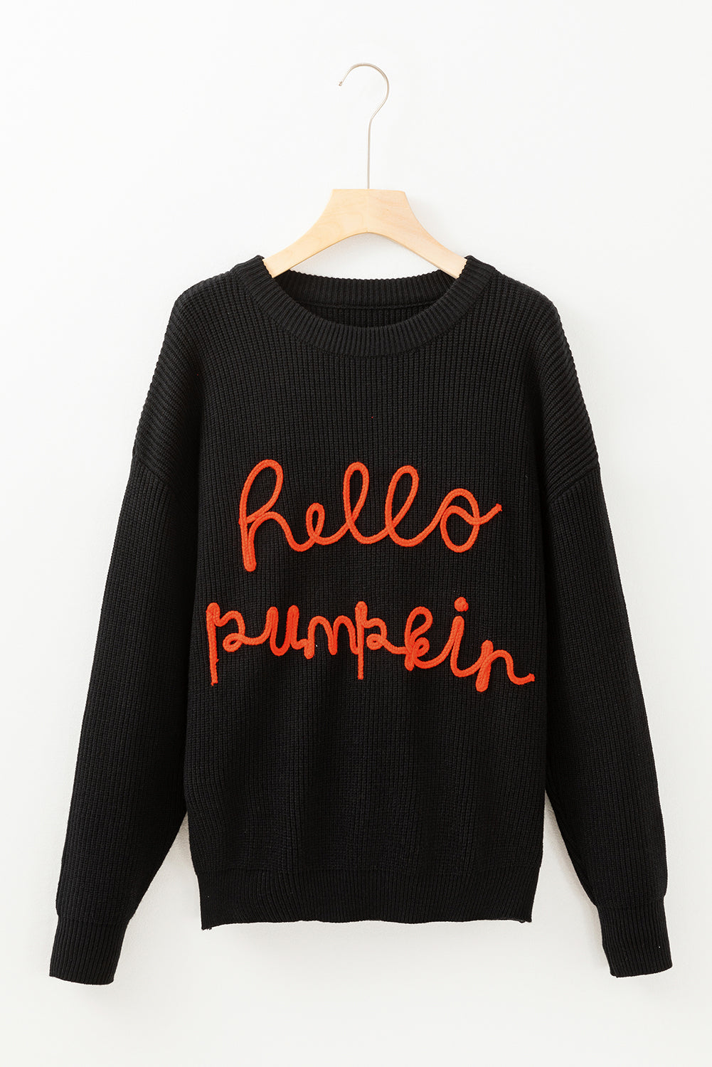 Hello Pumpkin Graphic Sweater - SwagglyLife Home & Fashion