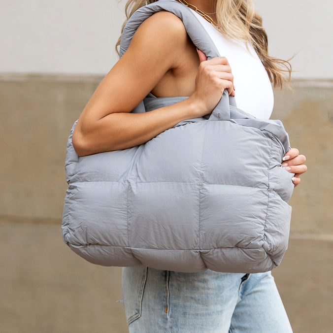 Daphne Puffer Tote in - photo