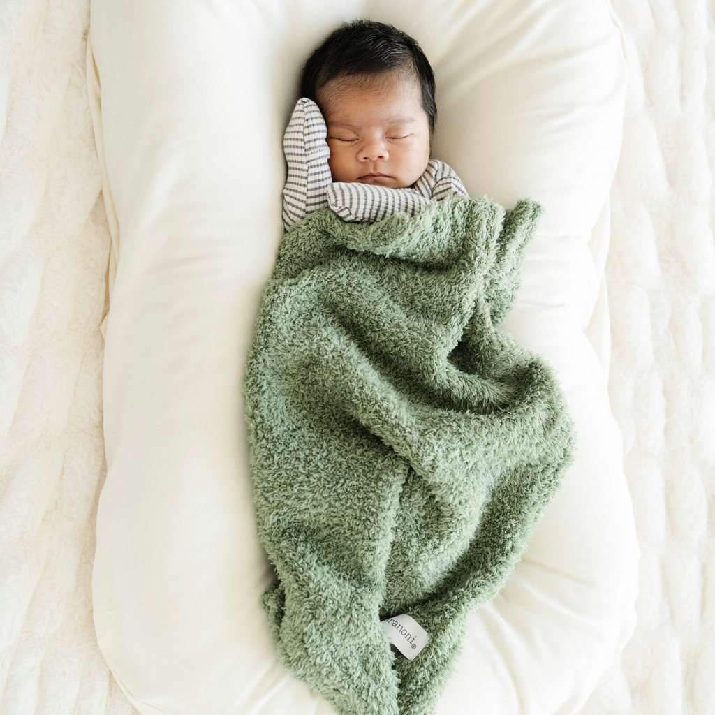 BAMBONI® MINI BLANKETS in Olive - photo