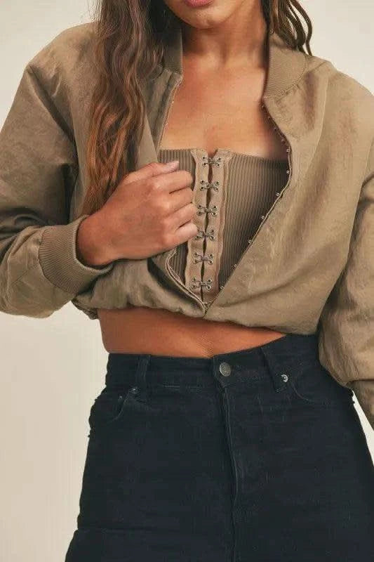 MABLE Long Sleeve Two Way Jacket in - photo