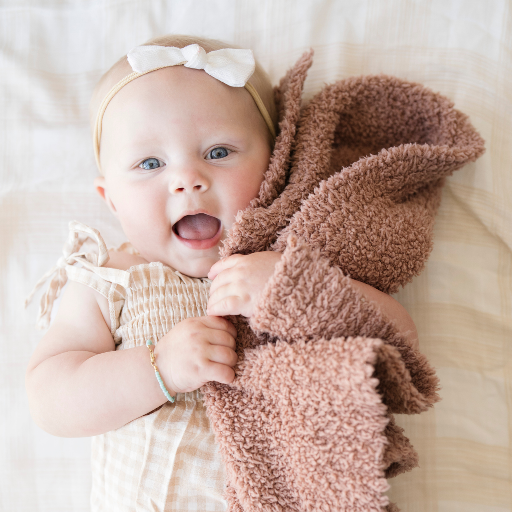 BAMBONI® MINI BLANKETS in French Rose - photo
