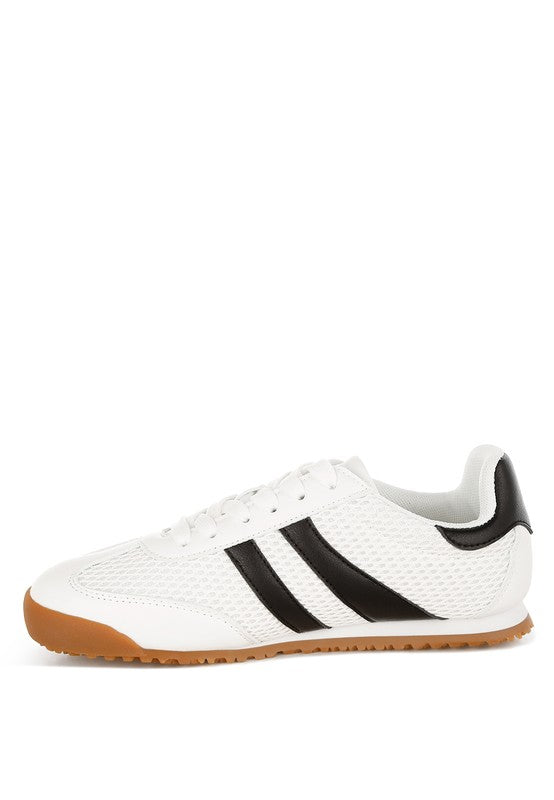 Blaster Casual Striped Lace-Up Sneakers in - photo