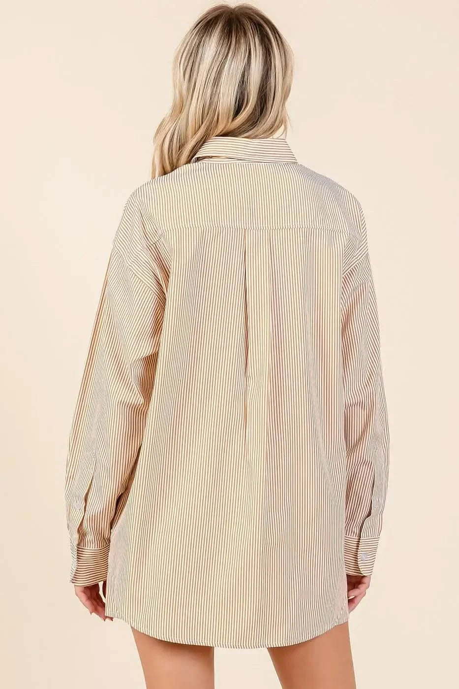 Mittoshop Striped Shirt and Shorts Set in - photo