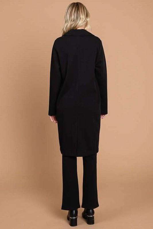 Culture Code Double Breast Lapel Collar Coat in - Coats & Jackets photo