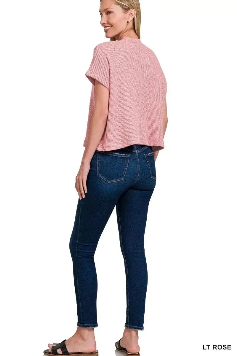 Zenana Sweater Boxy Top & Long Pants Set in - photo