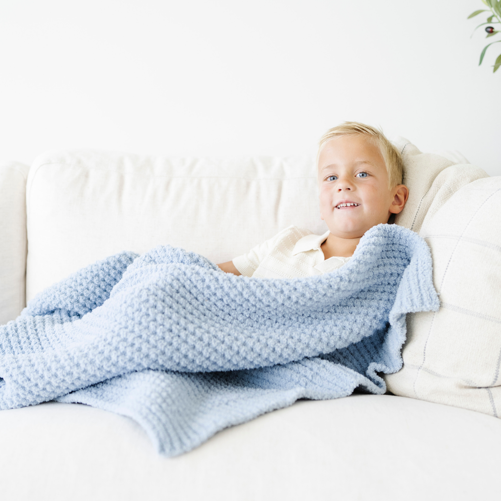 Saranoni Waffle Knit Toddler Blankets in - photo