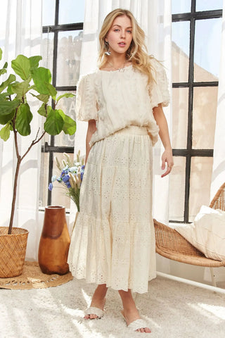 ADORA Solid Puff Sleeves Knit Top - SwagglyLife Home & Fashion ADORA Solid Puff Sleeves Knit Top - SwagglyLife Home & Fashion