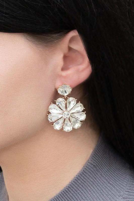 Fleur Drop Earrings in - photo
