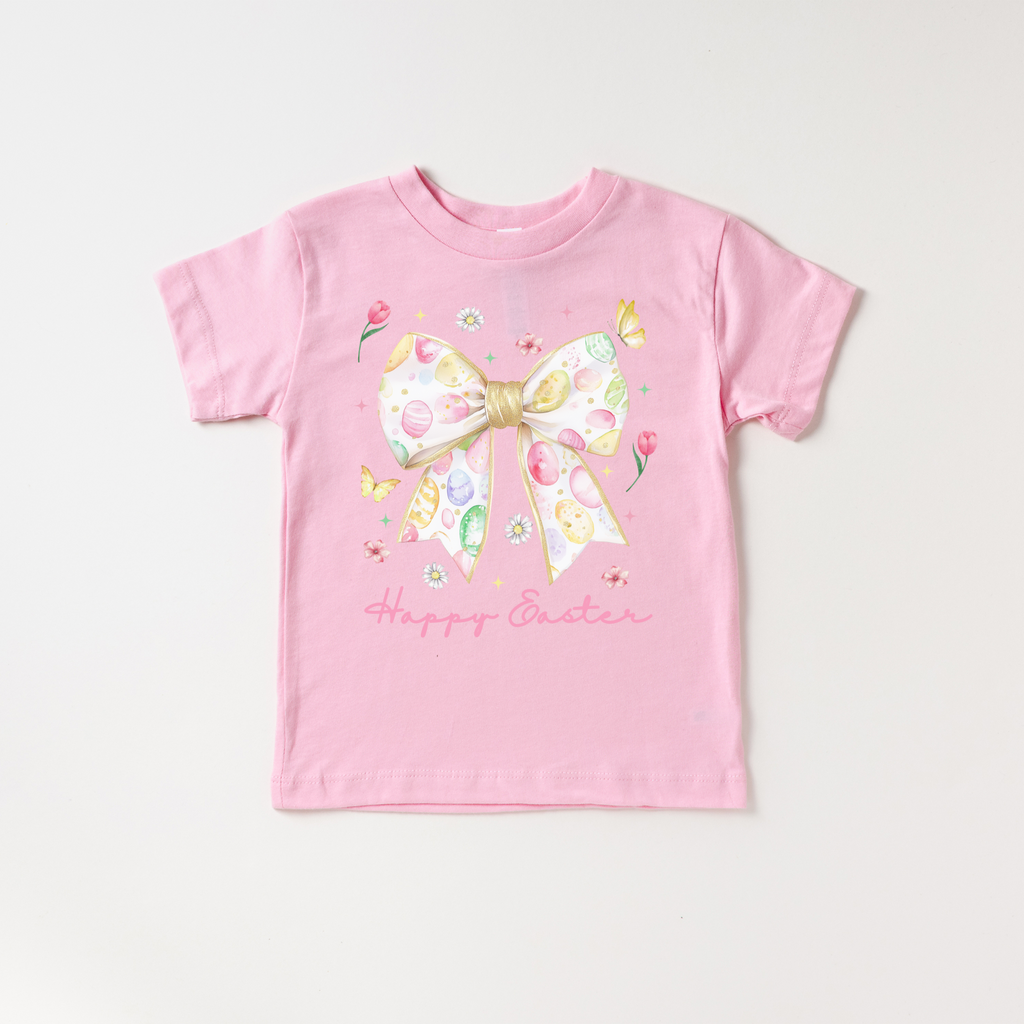 Happy Easter Coquette Bow in - photo
