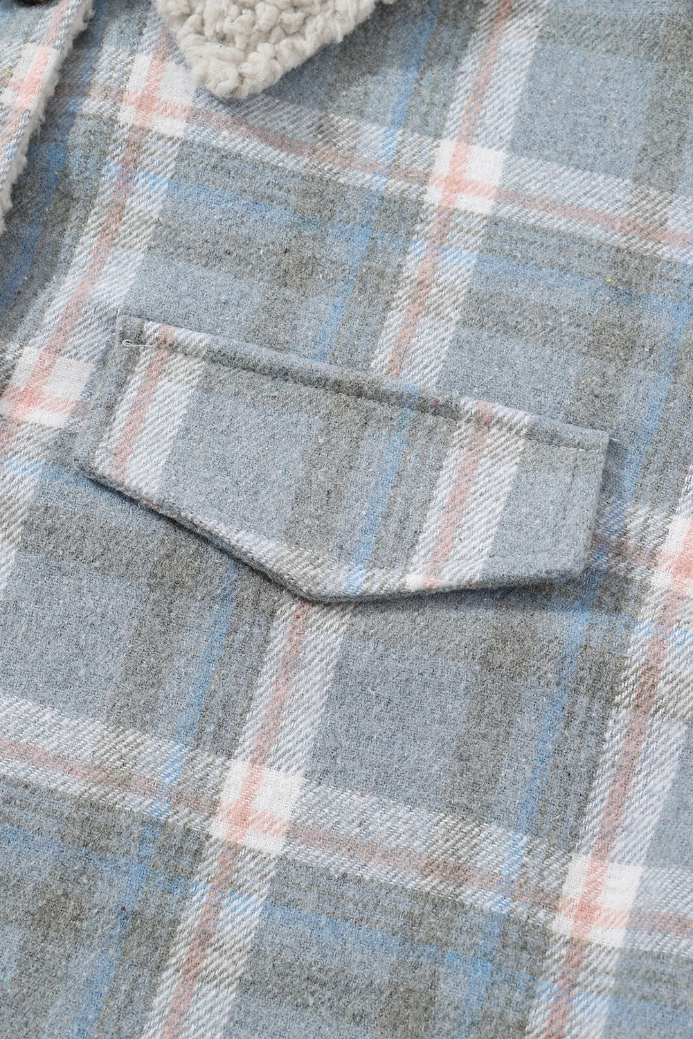 Madison Cuffs Patchwork Plaid Shirt in - Plaid Shackets photo