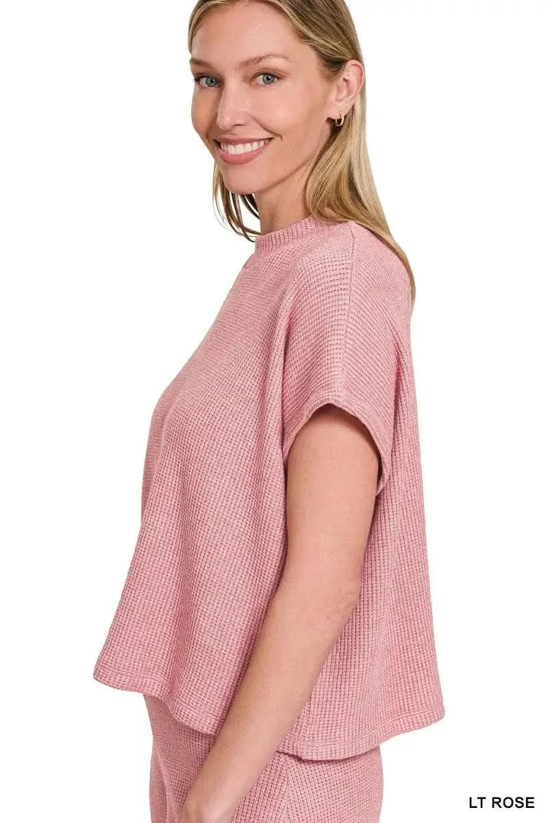 Zenana Sweater Boxy Top & Long Pants Set in - photo