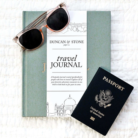Duncan & Stone Paper Co. Travel Journal Book - SwagglyLife Home & Fashion Duncan & Stone Paper Co. Travel Journal Book - SwagglyLife Home & Fashion
