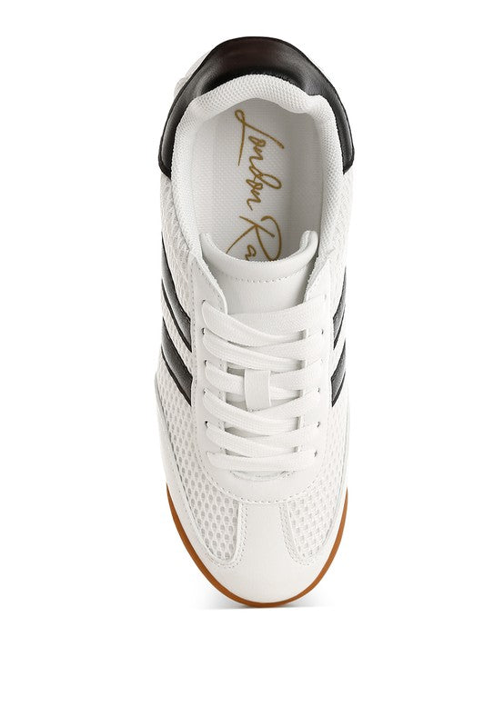 Blaster Casual Striped Lace-Up Sneakers in - photo