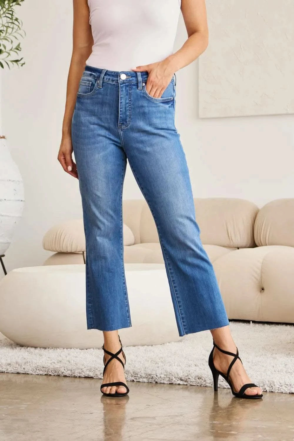 RFM Mini Mia Full Size Tummy Control High Waist Jeans in - photo