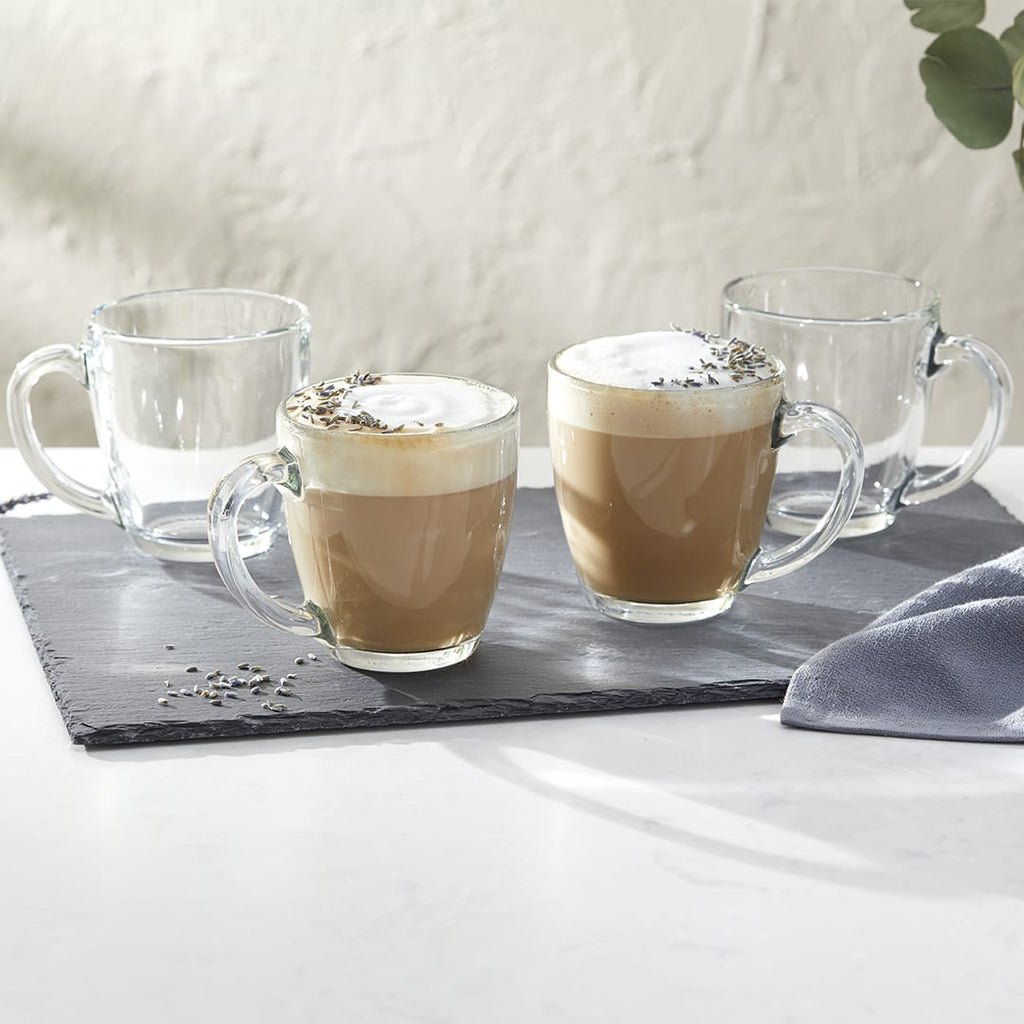 Libbey Tapered Glass Mugs, 15.5 ounce, Set of 8 in - Beverageware photo