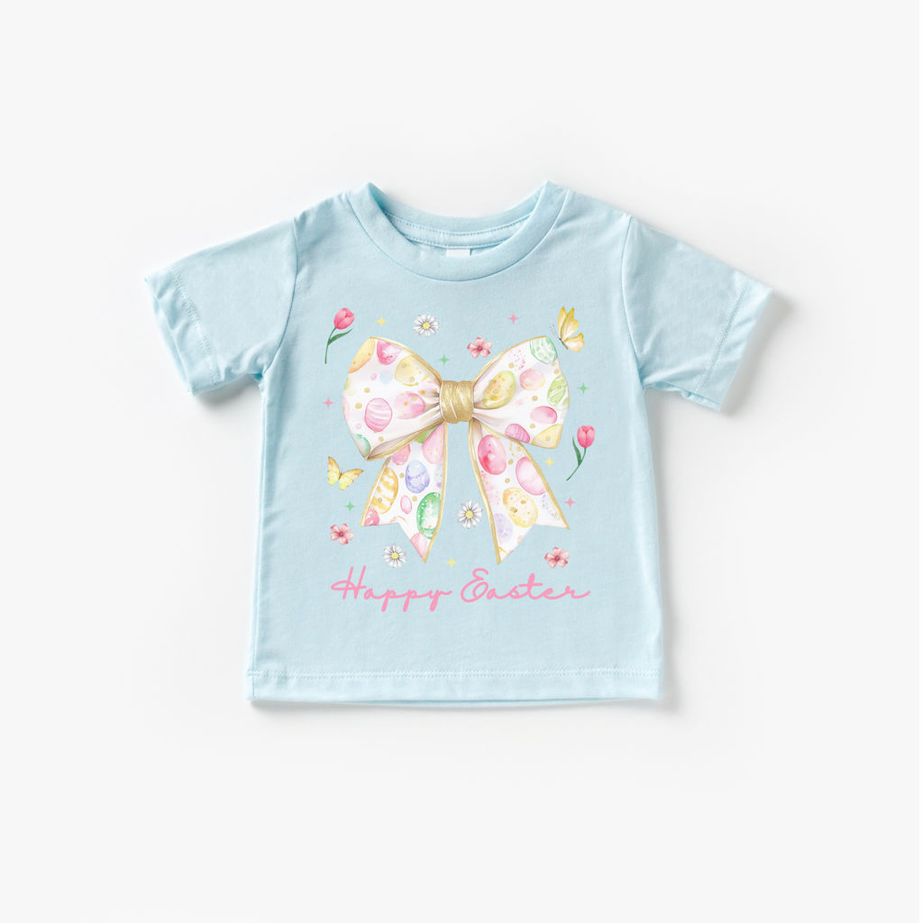 Happy Easter Coquette Bow in - photo