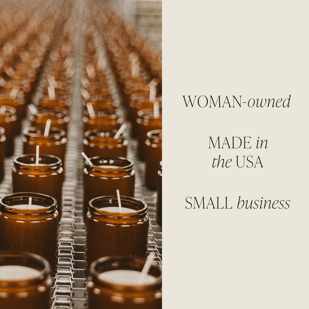 Mulled Cider Soy Candle - Amber Jar - 9 oz in - Candles photo