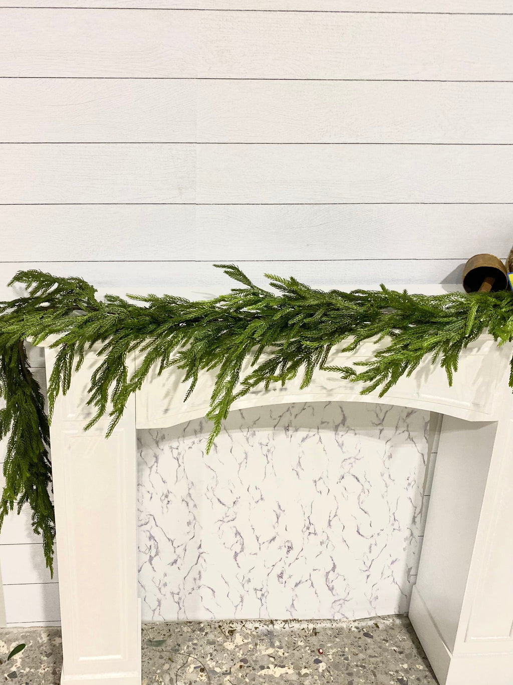 Artificial 6' Norfolk Pine Garland - Ships Next Day - SwagglyLife Home & Fashion