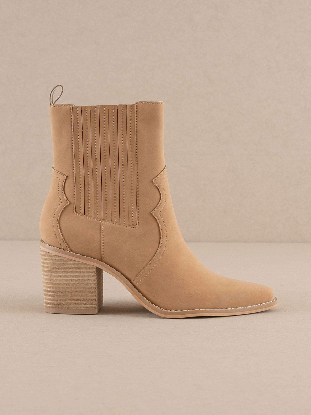 The Addison | Camel Western Inspired Boot - SwagglyLife Home & Fashion