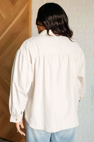 A Helping Hand Button Up Blouse - SwagglyLife Home & Fashion A Helping Hand Button Up Blouse - SwagglyLife Home & Fashion