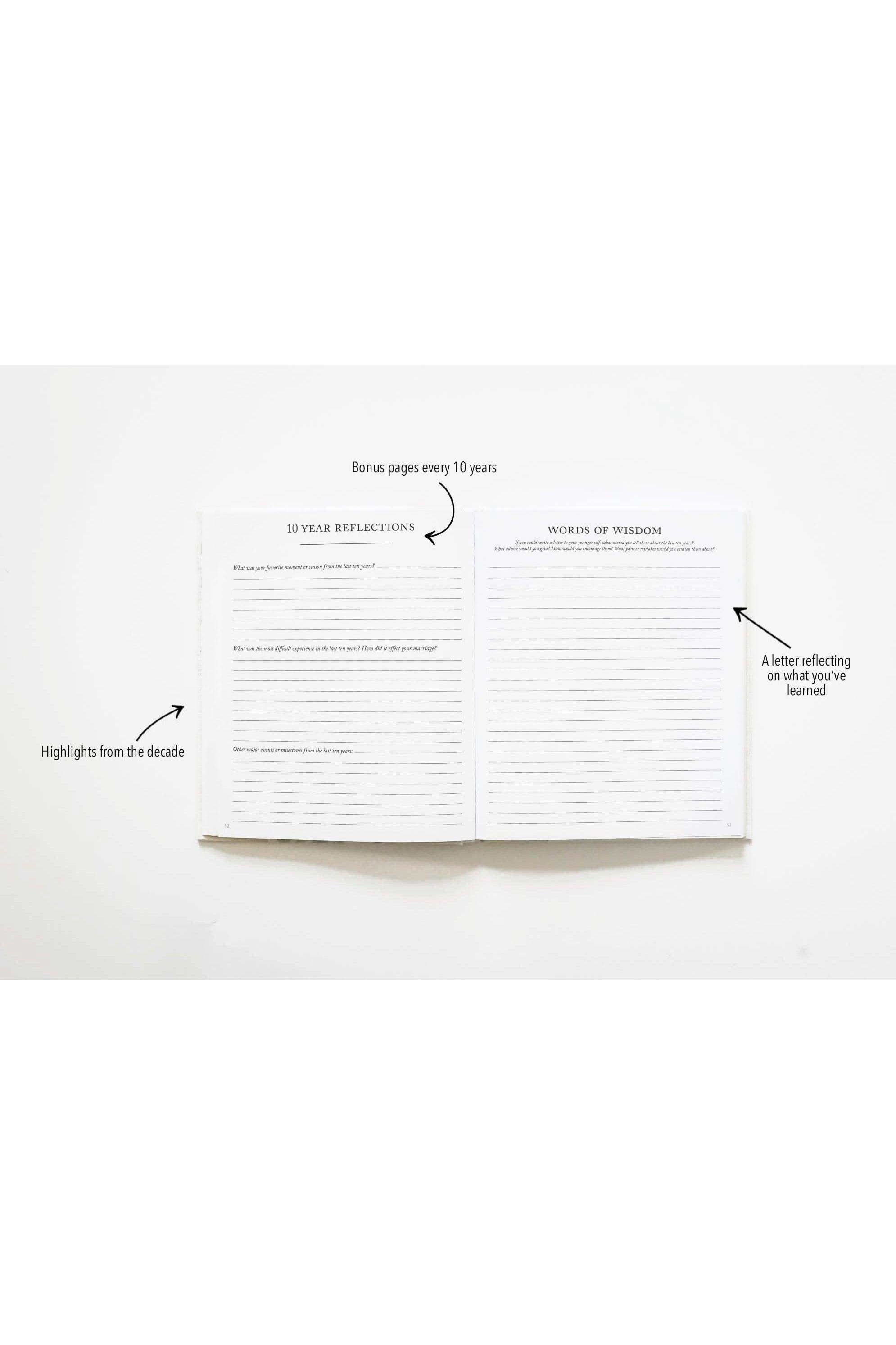 Duncan & Stone Paper Co. Anniversary Journal - SwagglyLife Home & Fashion Duncan & Stone Paper Co. Anniversary Journal - SwagglyLife Home & Fashion