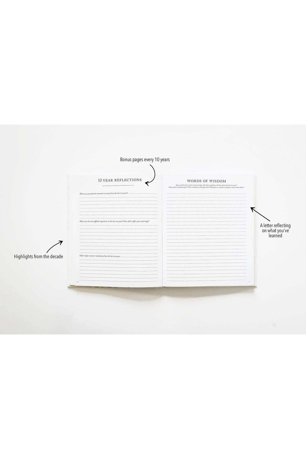 Duncan & Stone Paper Co. Anniversary Journal - SwagglyLife Home & Fashion